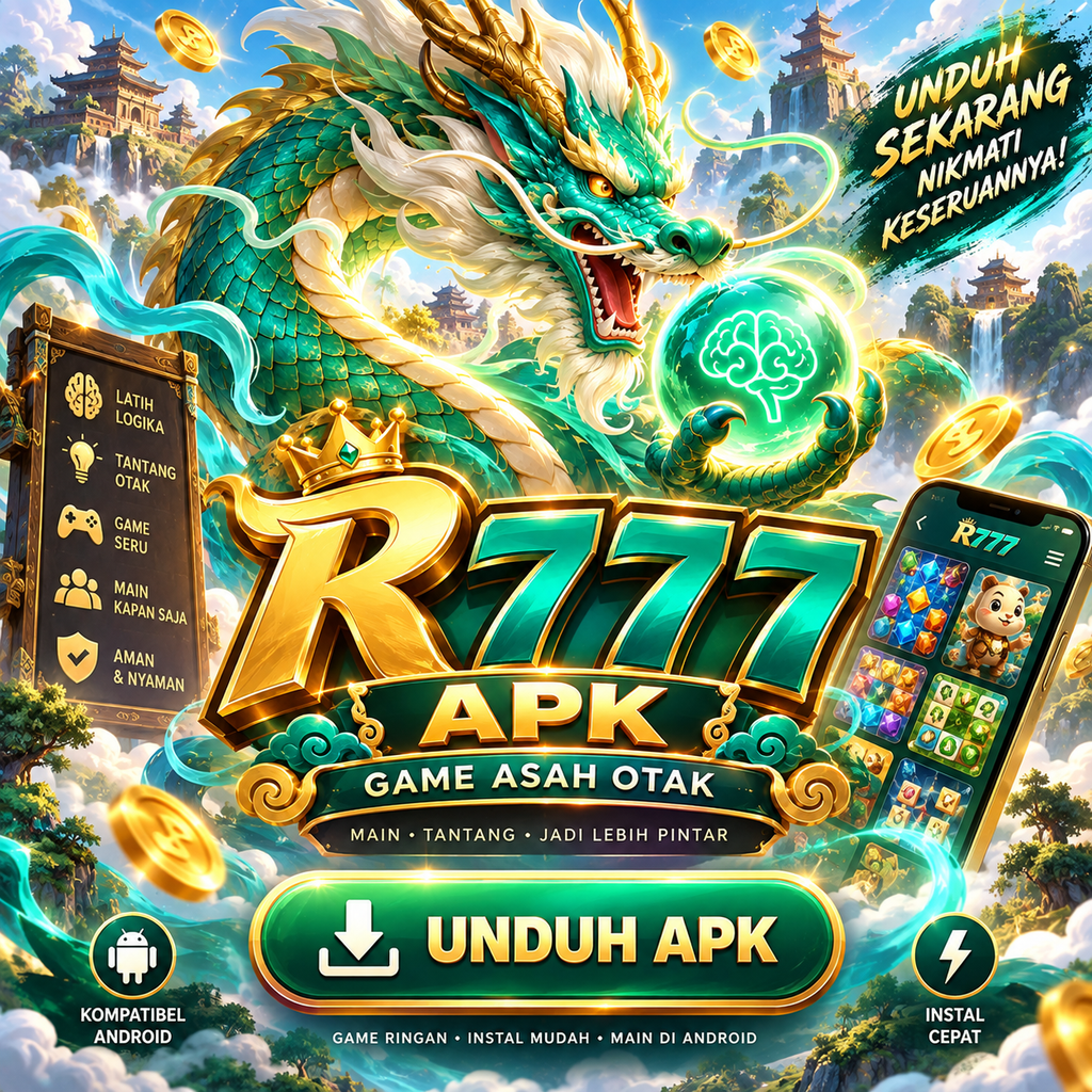 R777 APK naga hijau