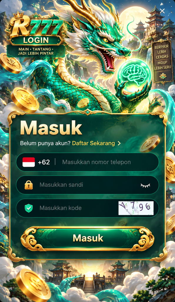 R777 login naga hijau